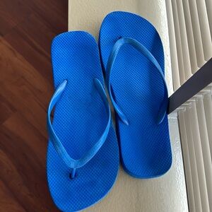 Flip Flops (blue) | Size: 9/10